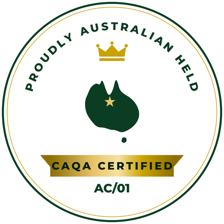 CAQA Certified logo representing Australian business certification.